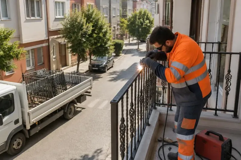 Küçükçekmece Demir Merdiven ve Balkon Korkuluğu